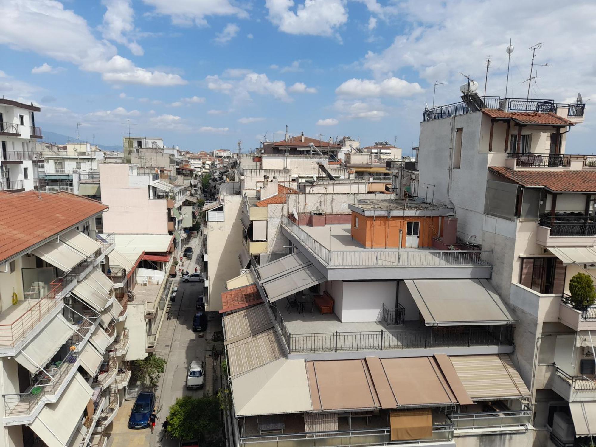 Απεριόριστη Θέα Appartement Larissa Buitenkant foto