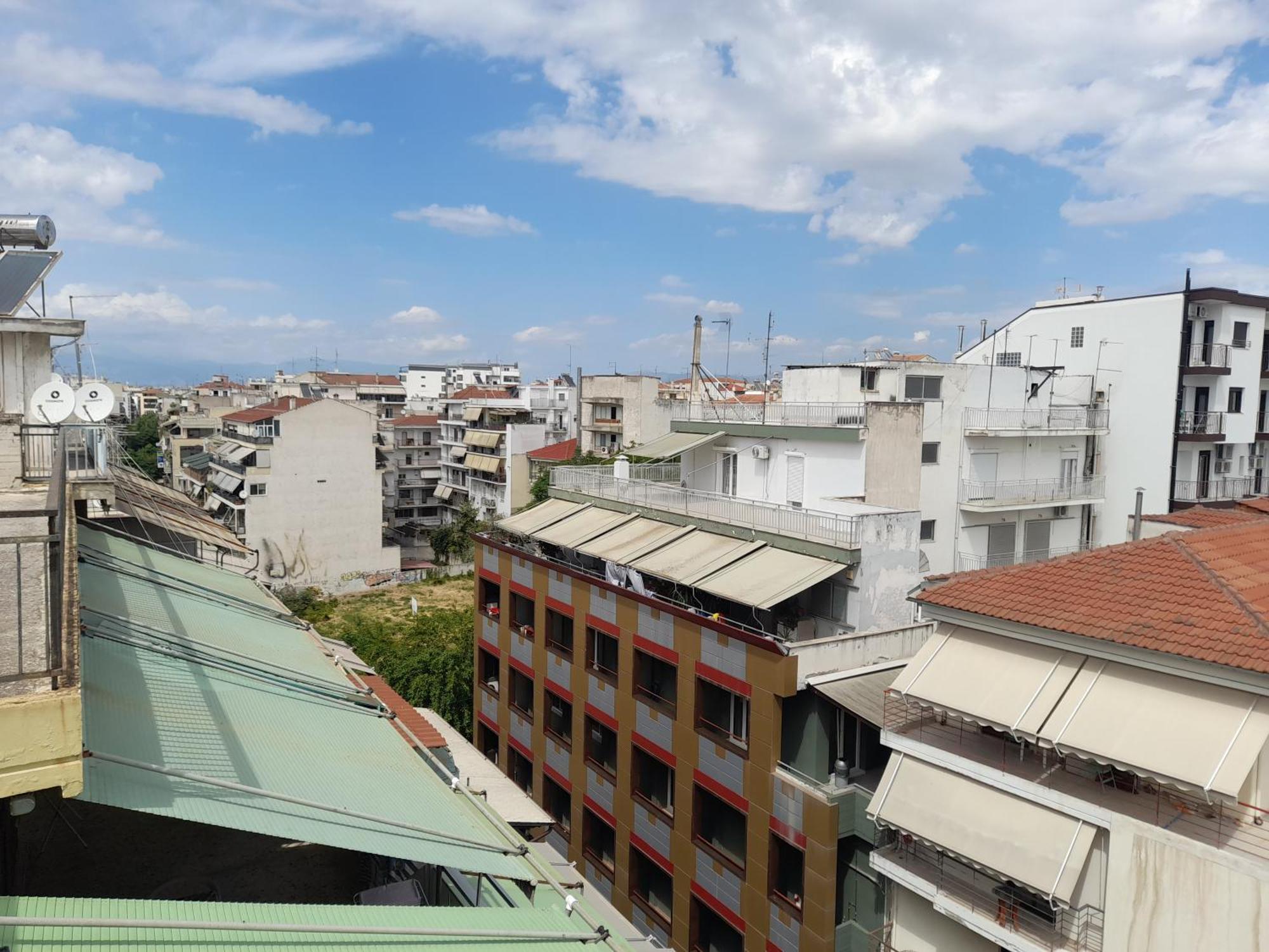 Απεριόριστη Θέα Appartement Larissa Buitenkant foto
