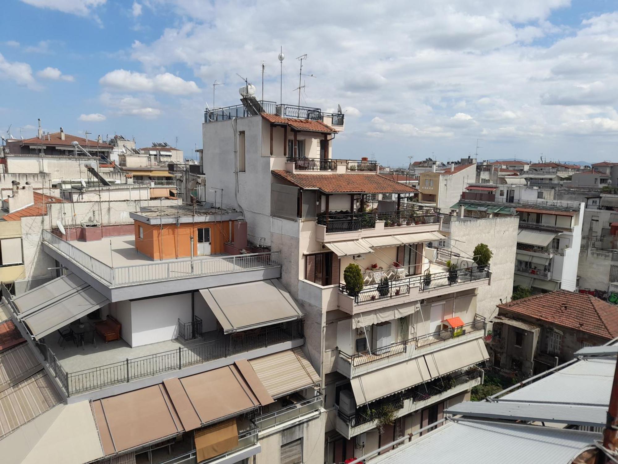 Απεριόριστη Θέα Appartement Larissa Buitenkant foto