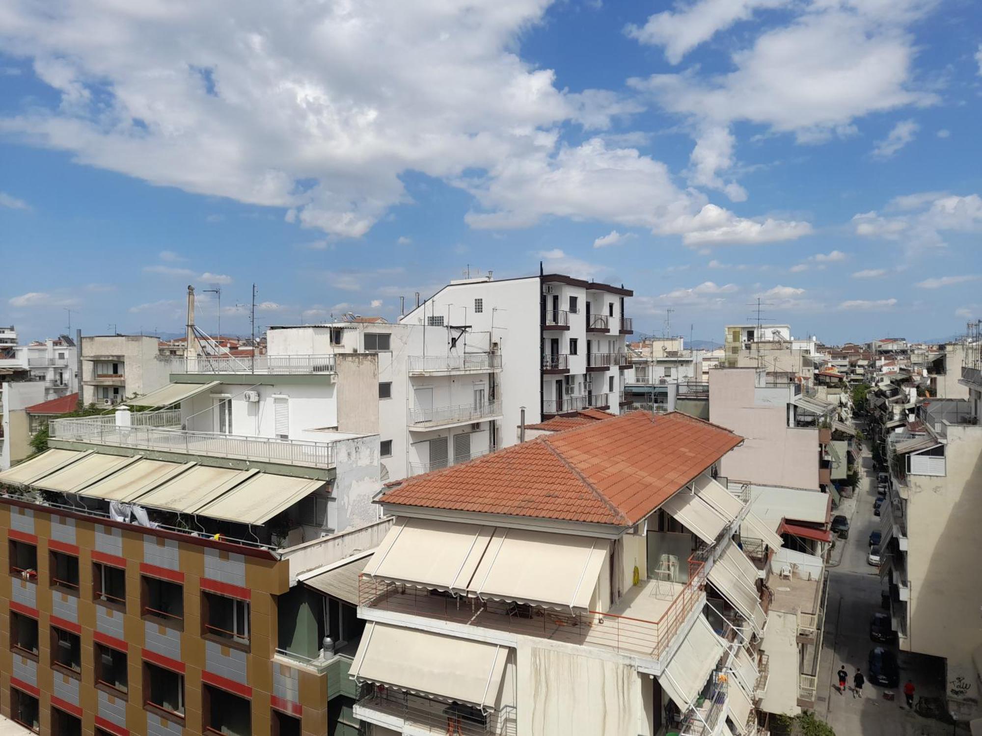 Απεριόριστη Θέα Appartement Larissa Buitenkant foto