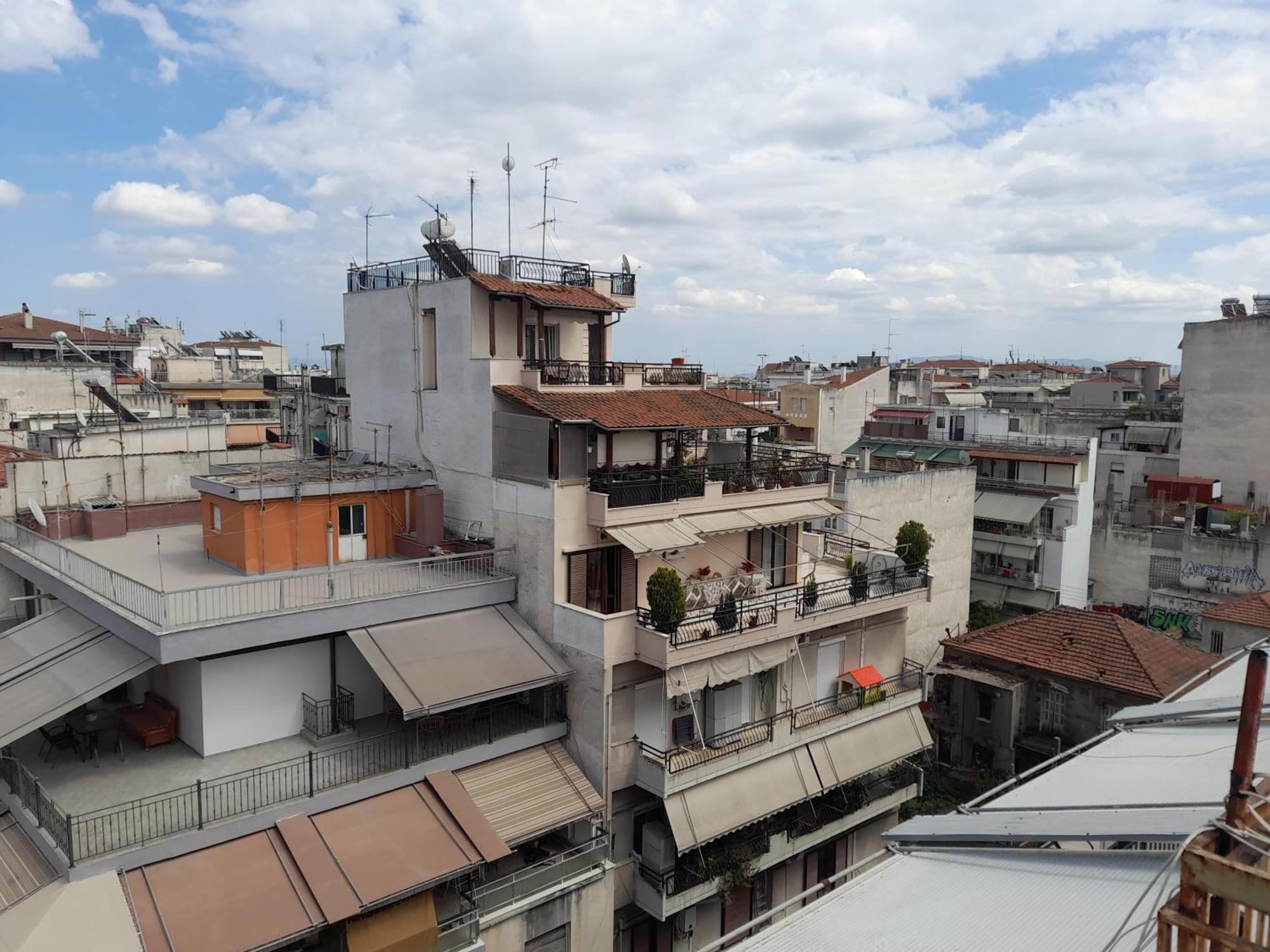 Απεριόριστη Θέα Appartement Larissa Buitenkant foto